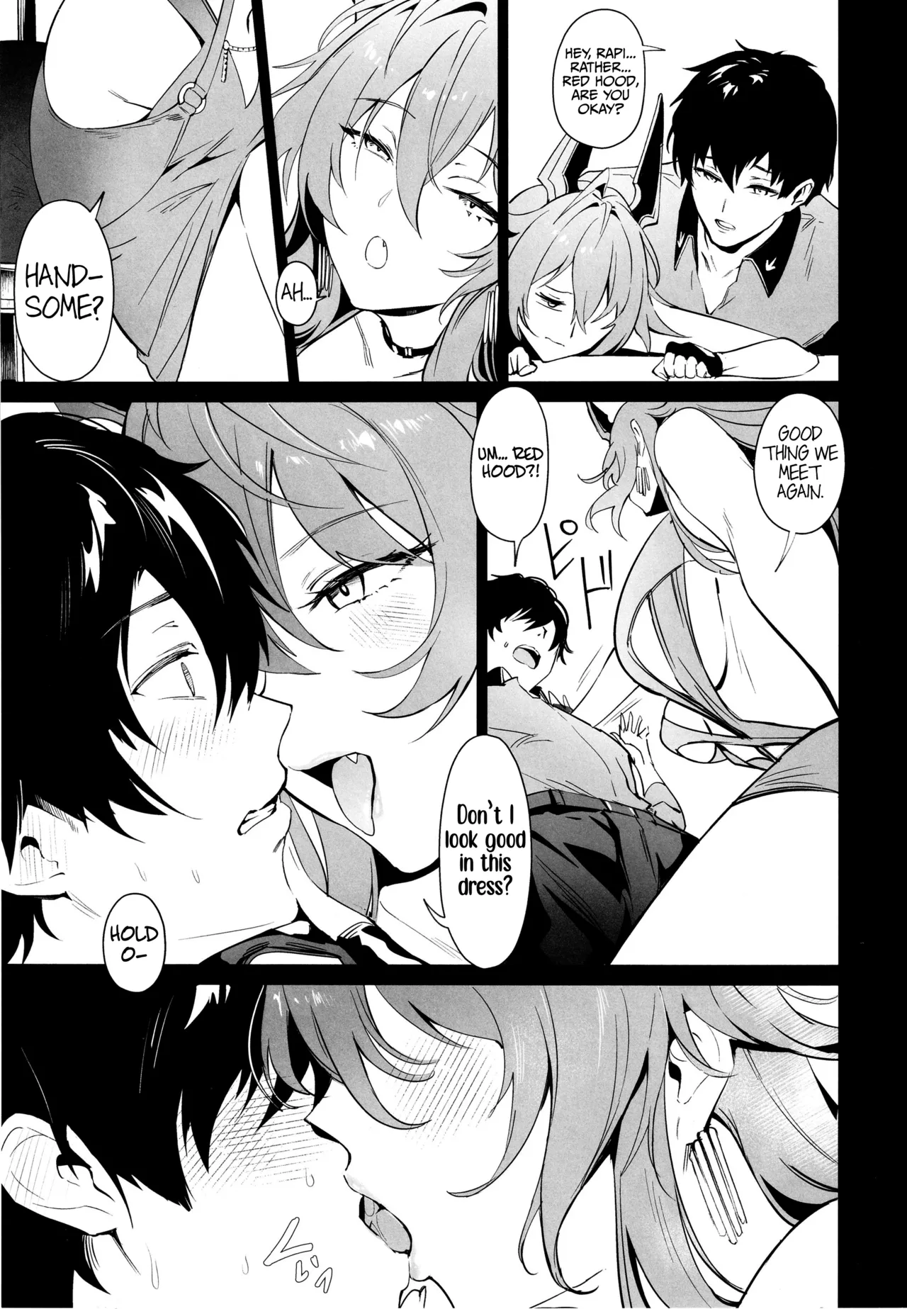 Red Hood to Mendan Suru | Meeting with Red Hood page 4 full