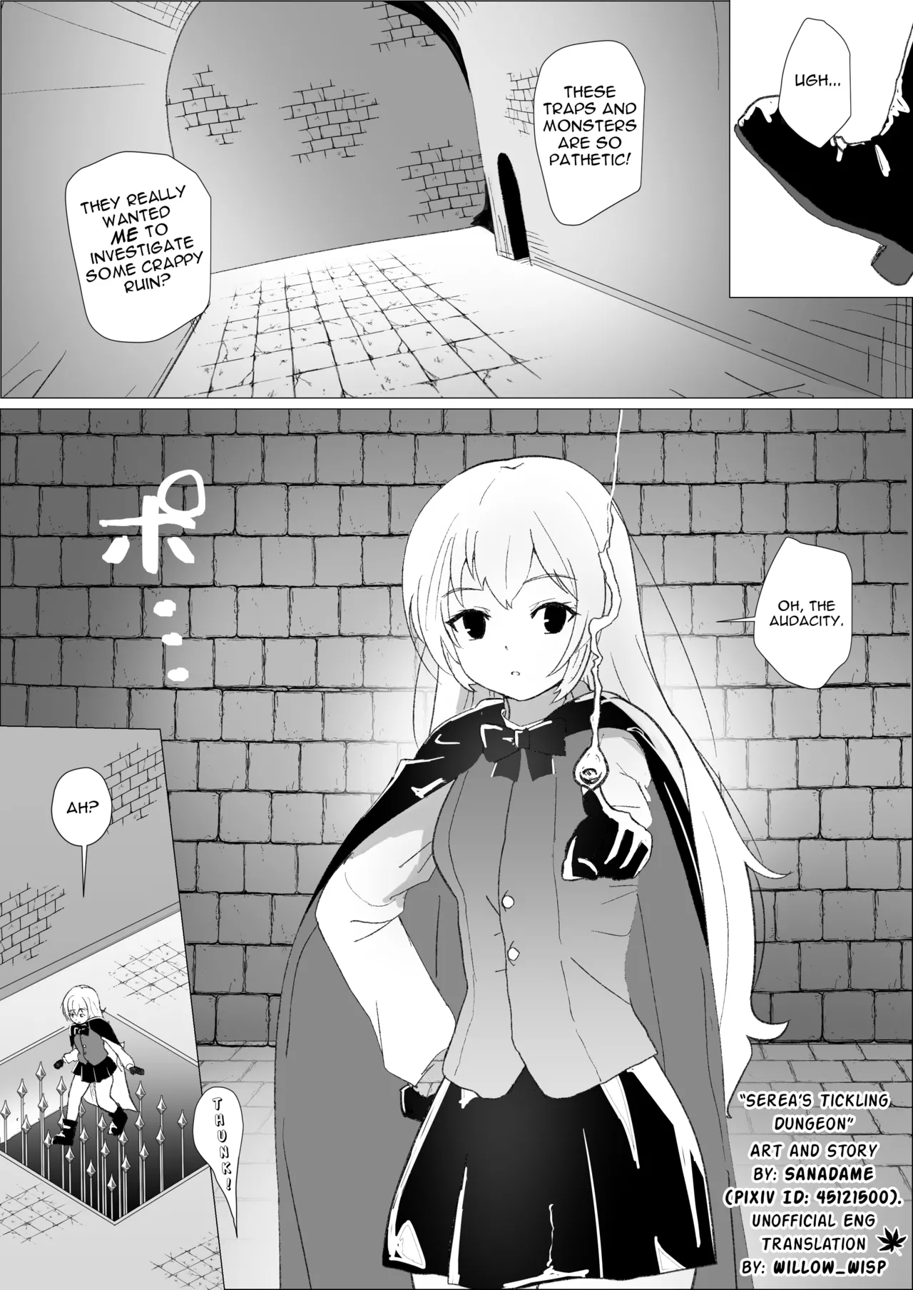 Serea's Tickling Dungeon page 2 full