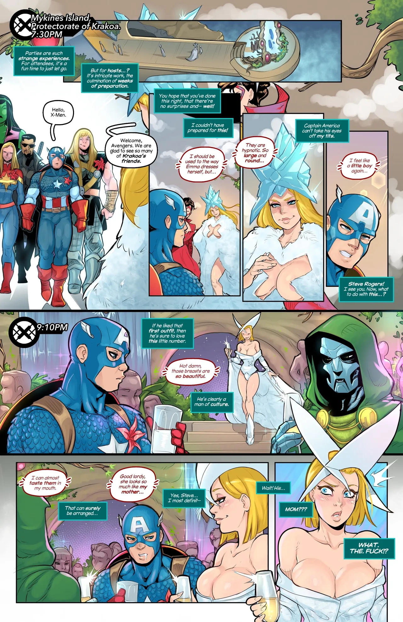 - House of XXX: Oedipus Gala page 3 full