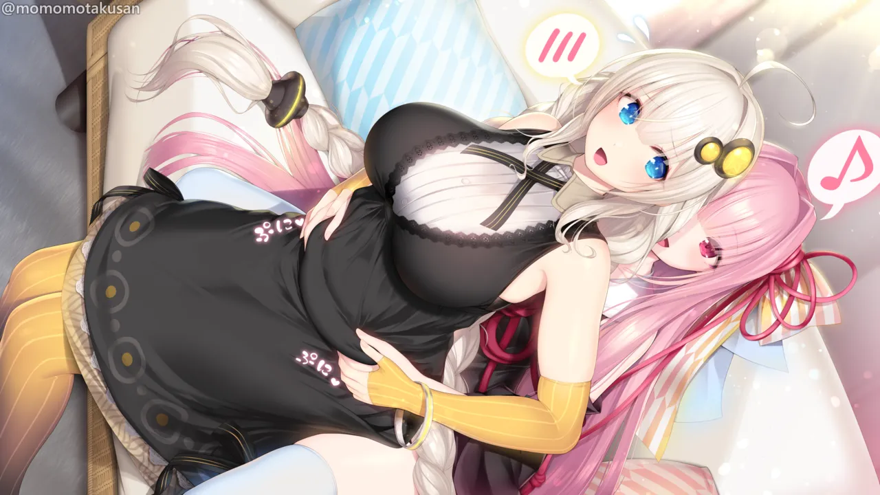 Kizuna Akari &amp; Kotonoha Akane Love Handle page 2 full