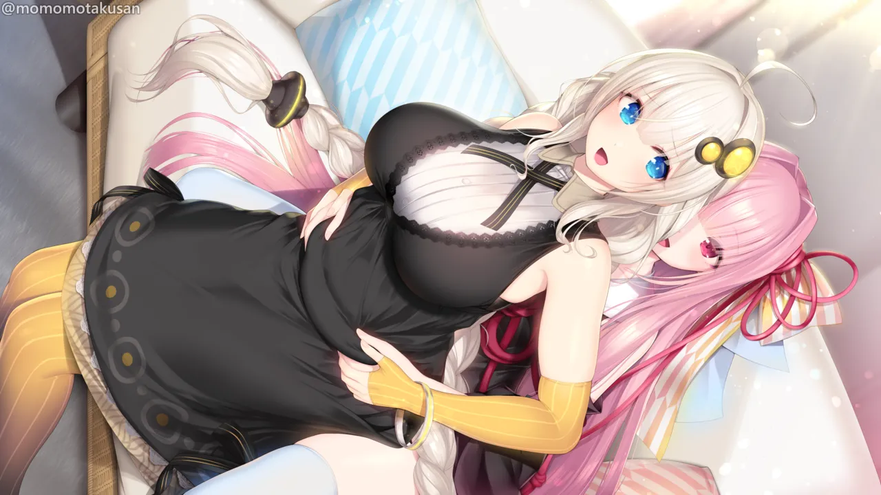 Kizuna Akari &amp; Kotonoha Akane Love Handle page 3 full