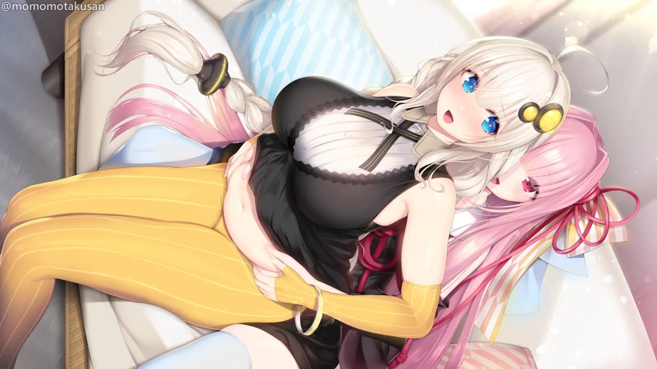 Kizuna Akari &amp; Kotonoha Akane Love Handle page 5 full