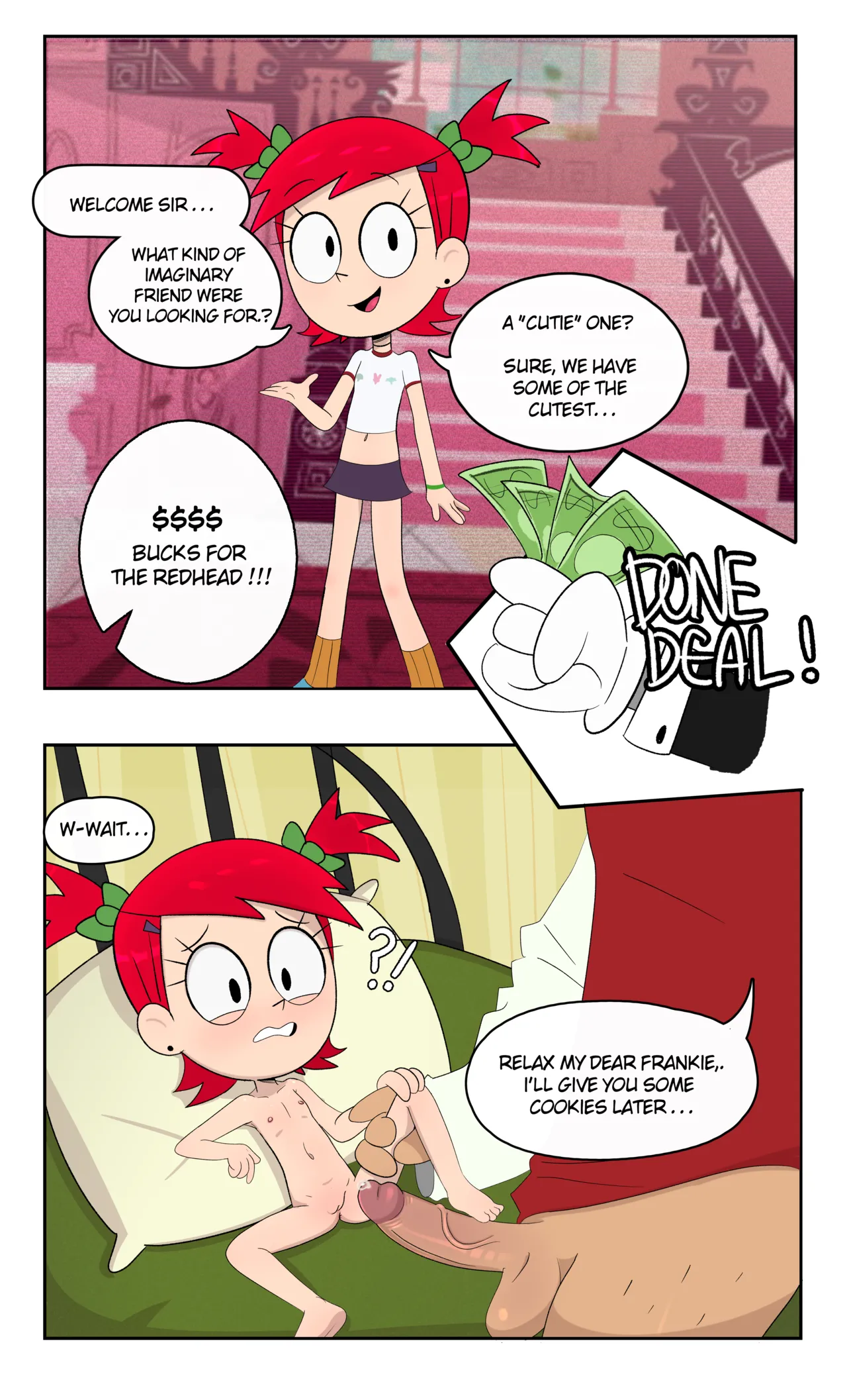 Frankie Foster Mini-Comic page 1 full