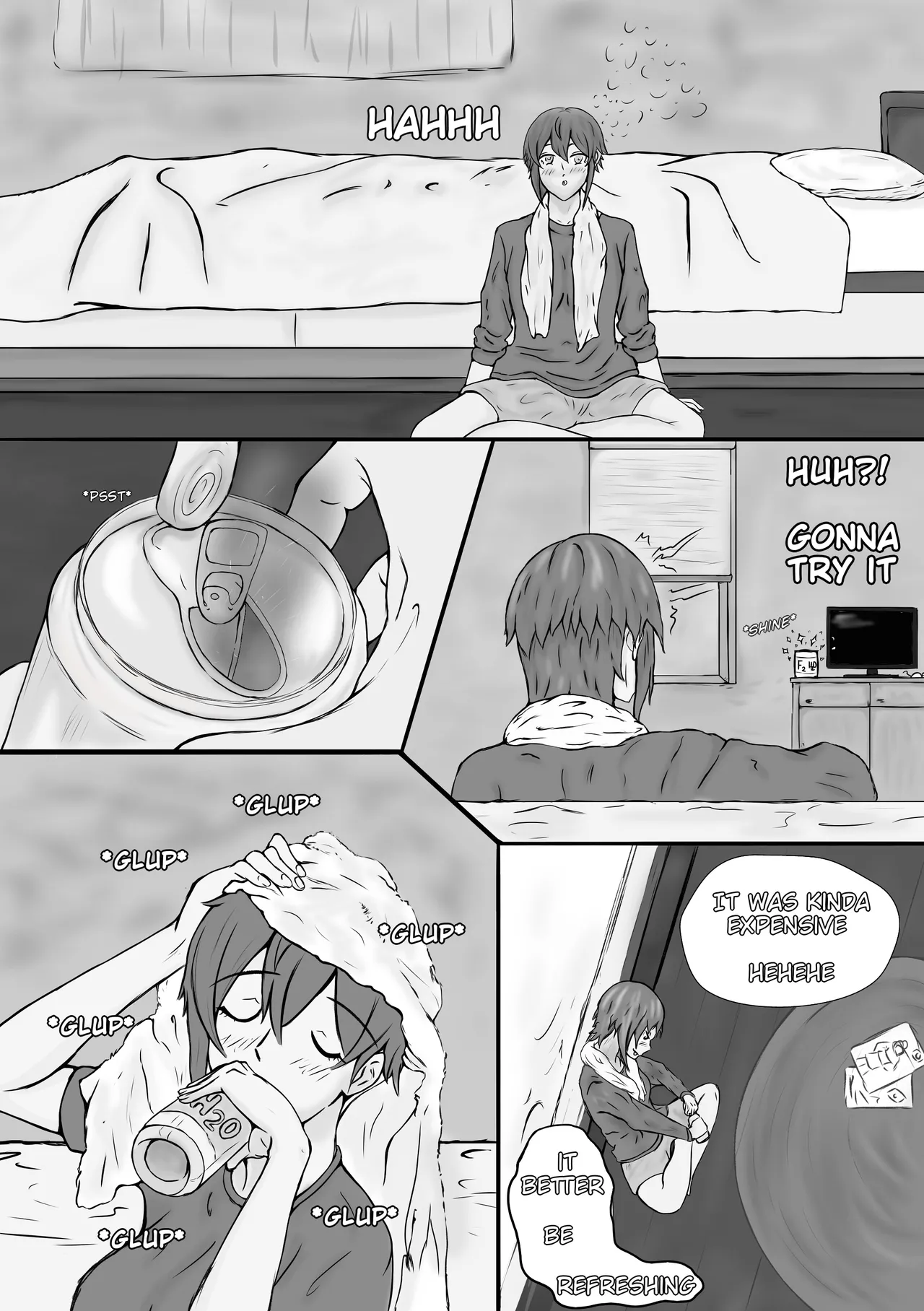 Tomo-chan is... gonna pop my cherry. 1-2 page 3 full