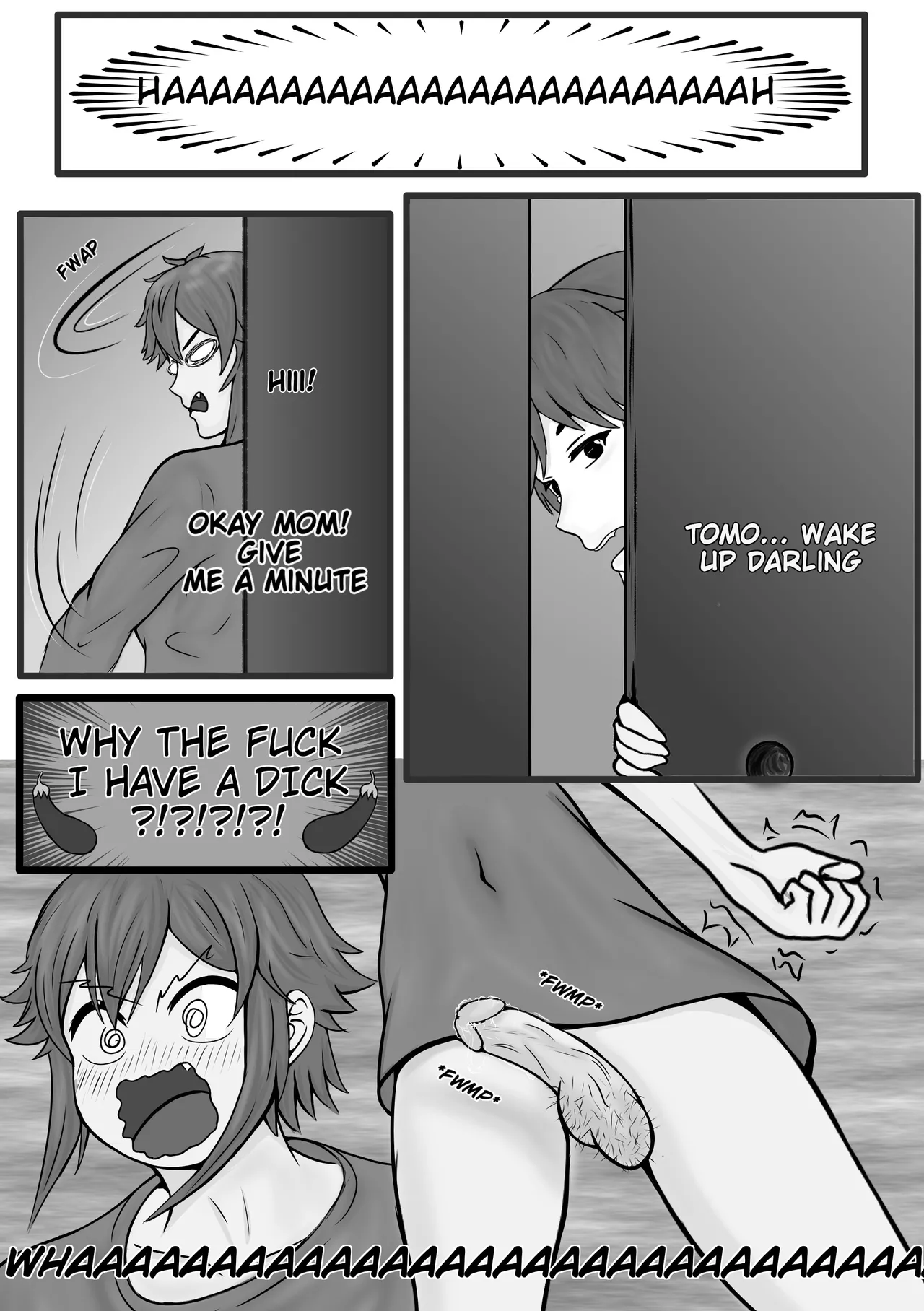 Tomo-chan is... gonna pop my cherry. 1-2 page 6 full