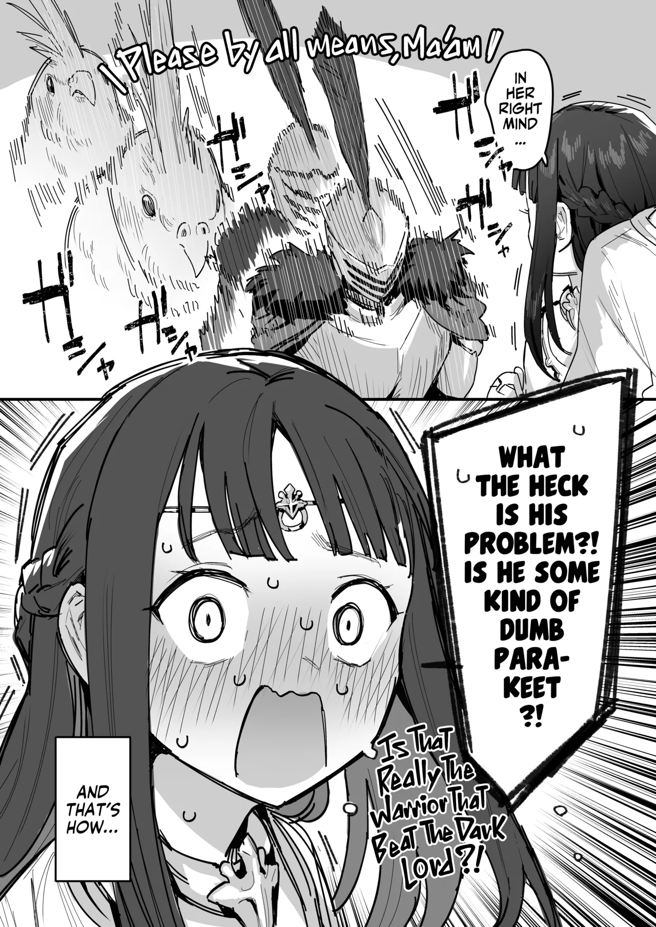Yuusha to Hime to Okaa-sama!? | Princess &amp; Queen Double Whopper?! + Omake page 10 full