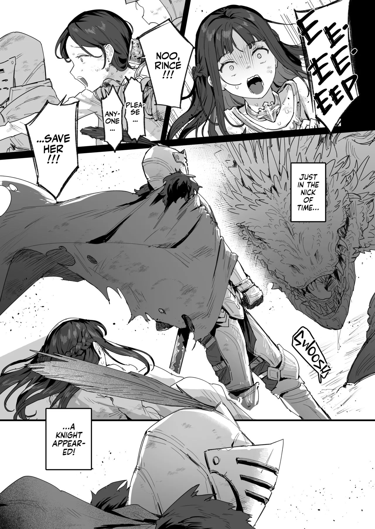 Yuusha to Hime to Okaa-sama!? | Princess &amp; Queen Double Whopper?! + Omake page 4 full