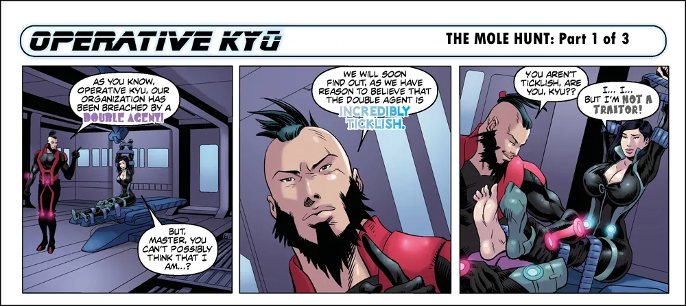 Bandito - OPERATIVE KYU - 3 Panel Comic page 10 full