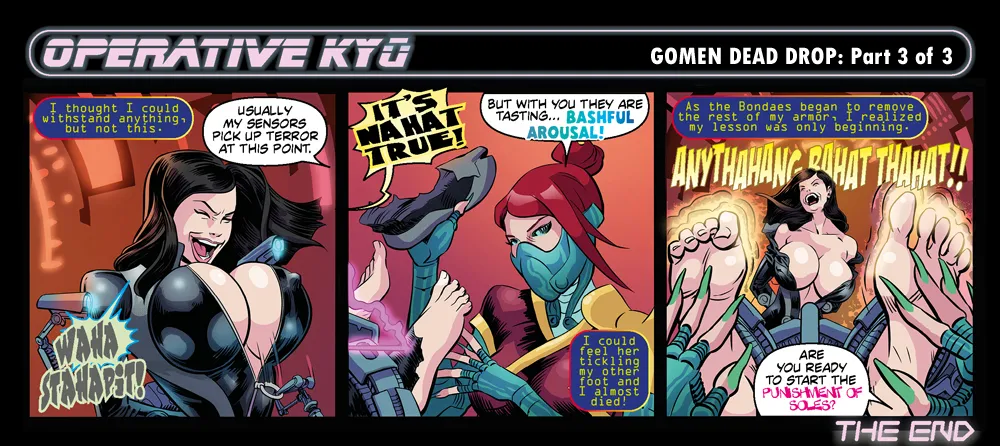 Bandito - OPERATIVE KYU - 3 Panel Comic page 3 full