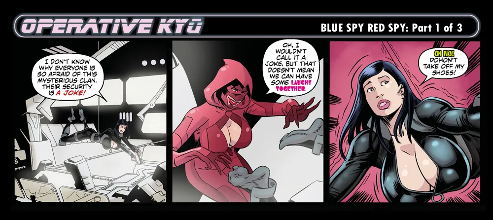 Bandito - OPERATIVE KYU - 3 Panel Comic page 7 full