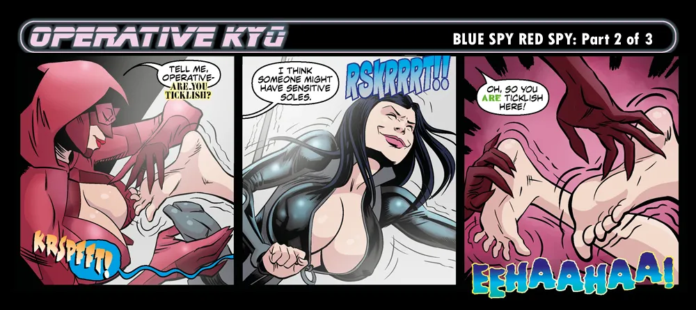 Bandito - OPERATIVE KYU - 3 Panel Comic page 8 full