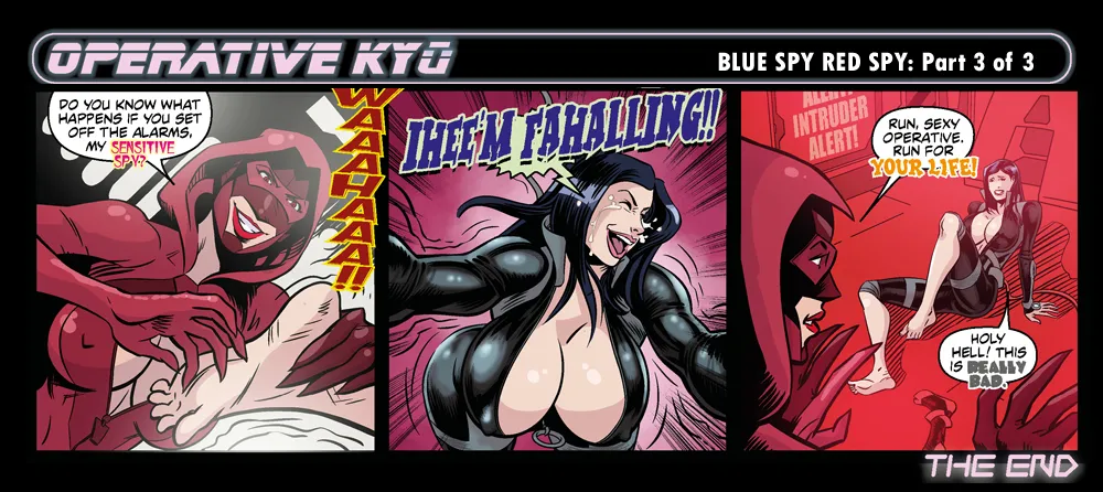 Bandito - OPERATIVE KYU - 3 Panel Comic page 9 full