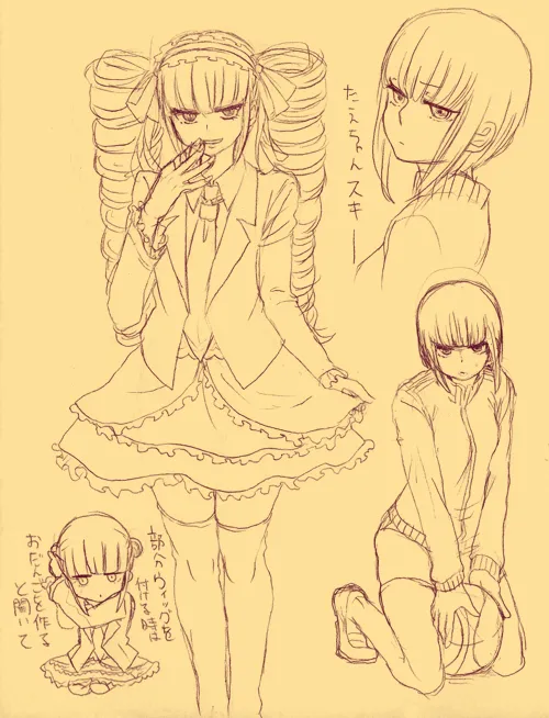 Siroringo Danganronpa Art page 8 full