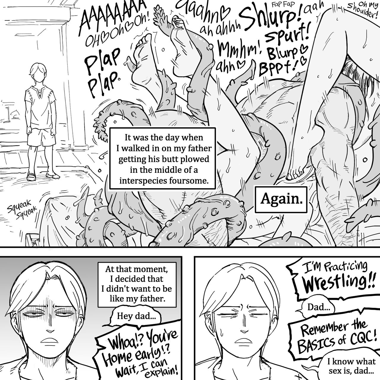 My Dark Elf Stepsister Won't Leave Me Alone | ch.1-2 page 4 full