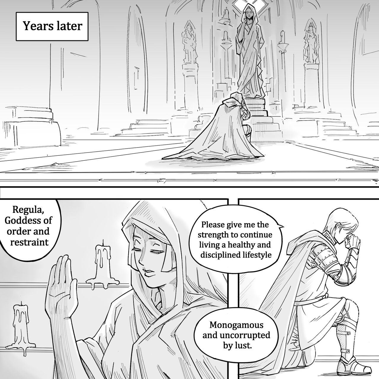 My Dark Elf Stepsister Won't Leave Me Alone | ch.1-2 page 6 full