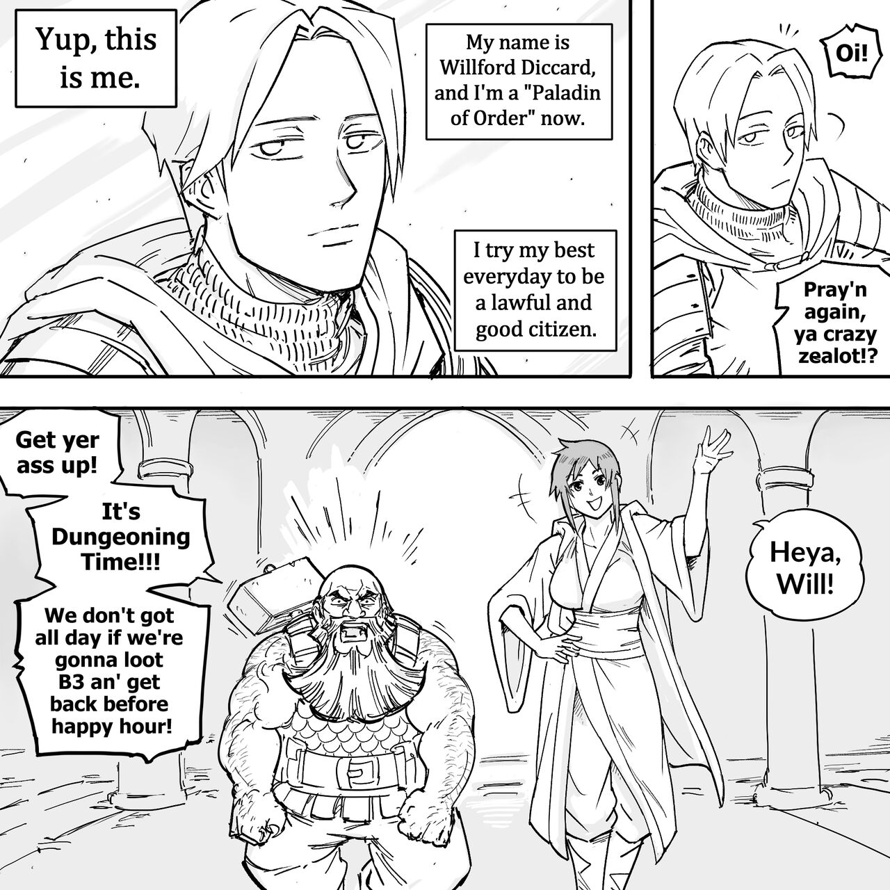 My Dark Elf Stepsister Won't Leave Me Alone | ch.1-2 page 7 full