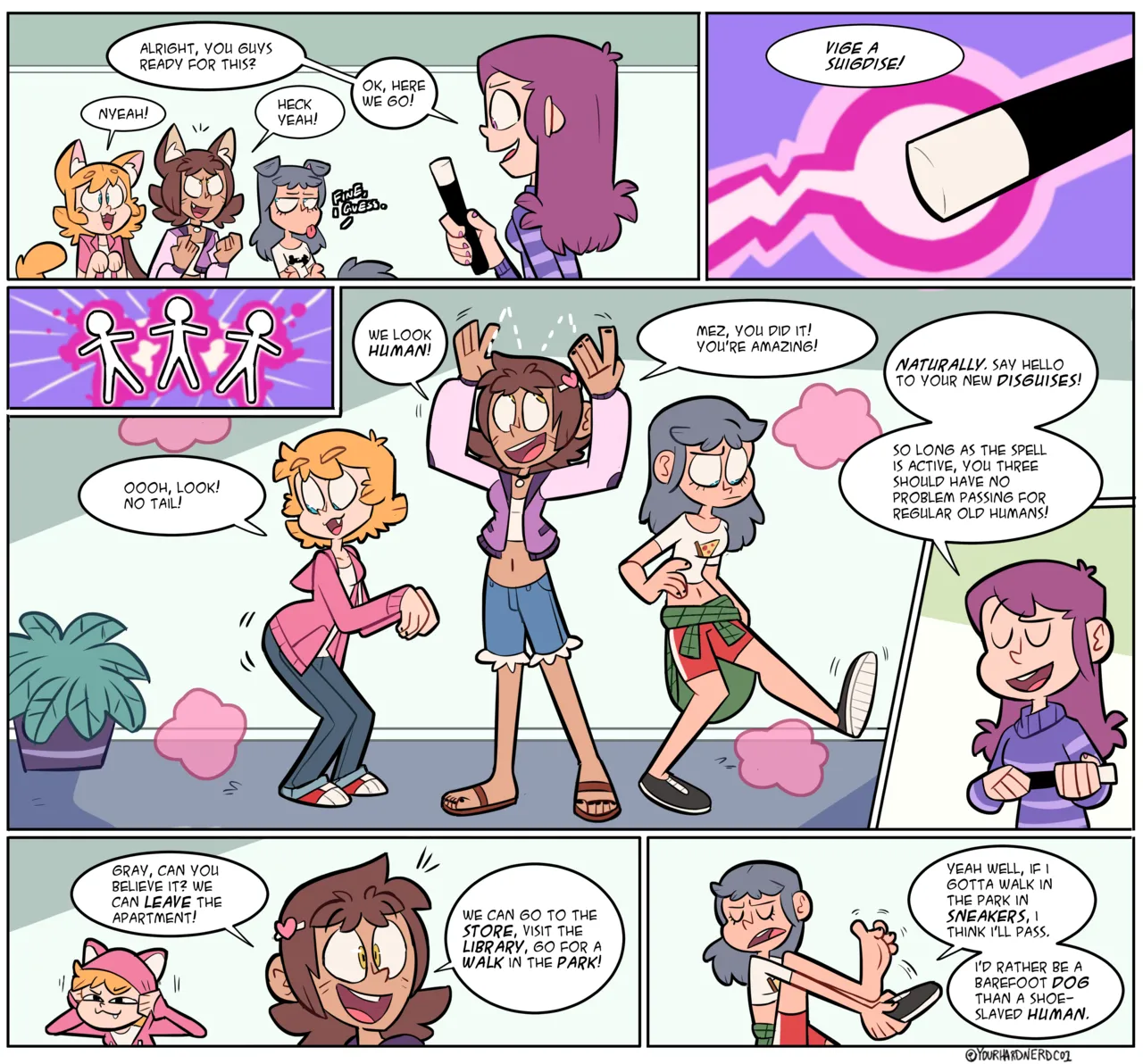 Yourhardnerdcollectr - The Anthros are Human! page 1 full