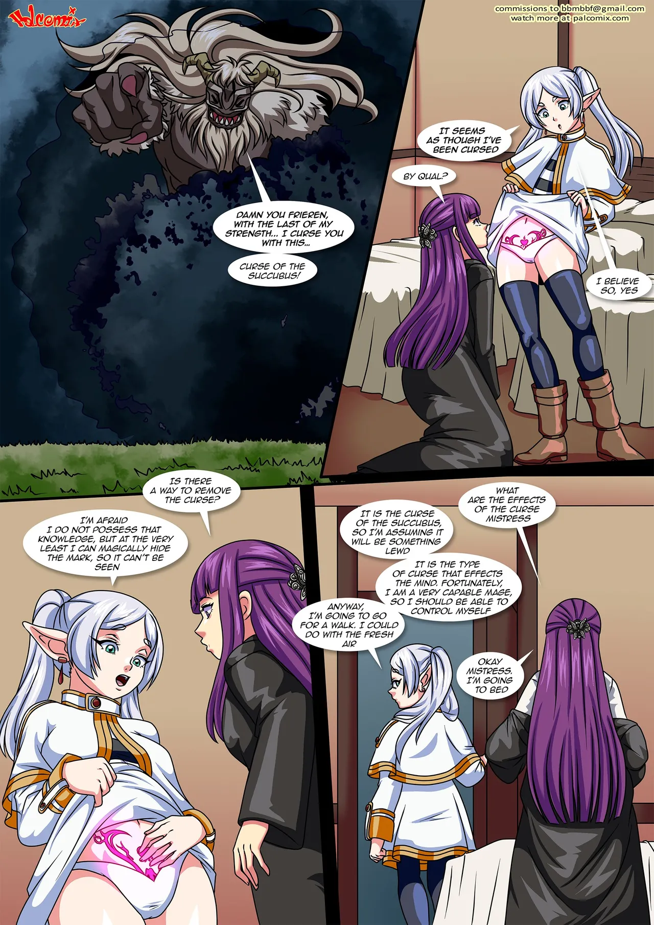 Succubus's Curse page 2 full