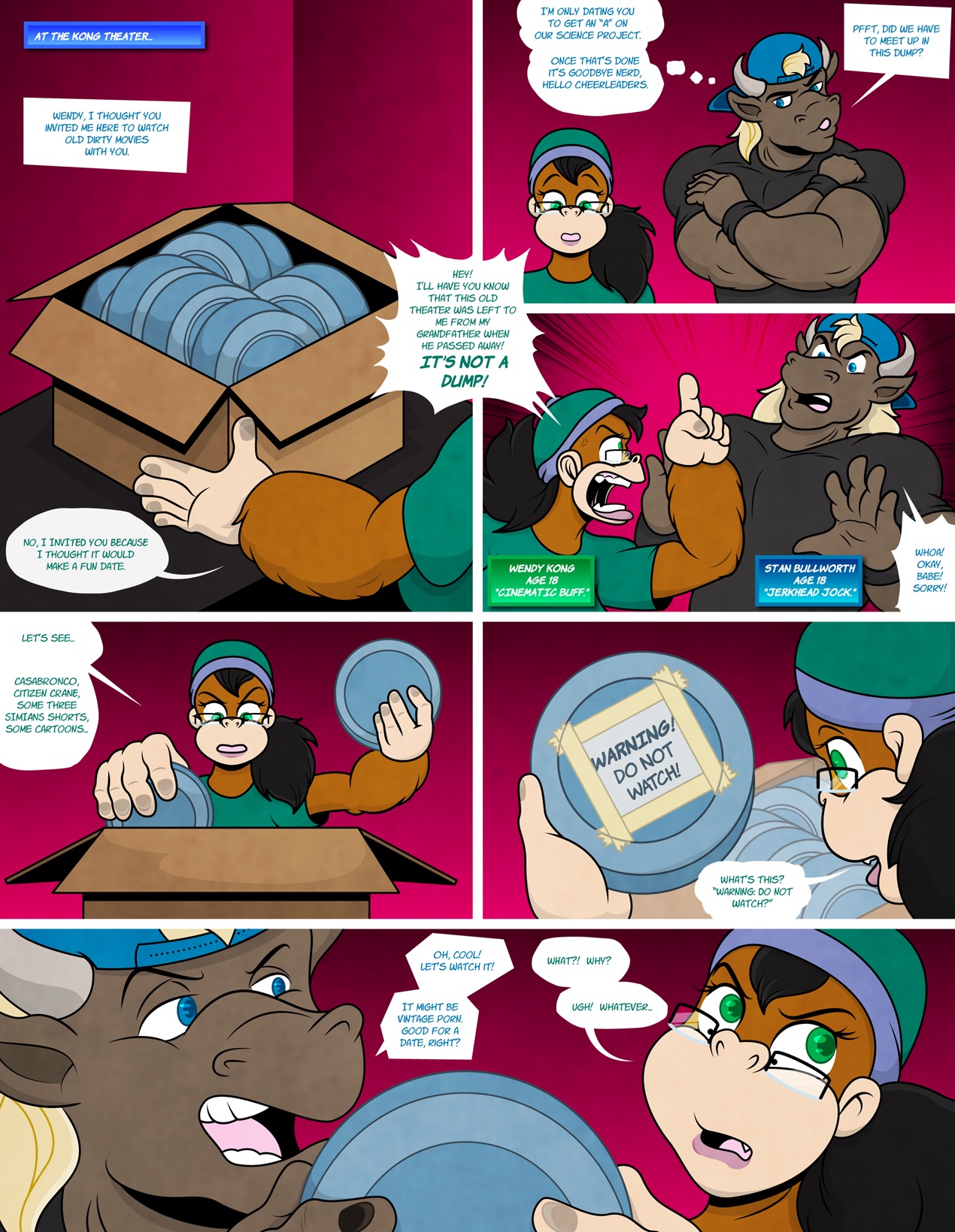 Felix the Fiend: "Let da Monkey Out" page 2 full