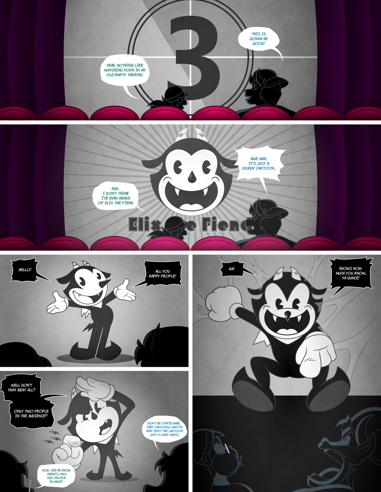 Felix the Fiend: "Let da Monkey Out" page 3 full