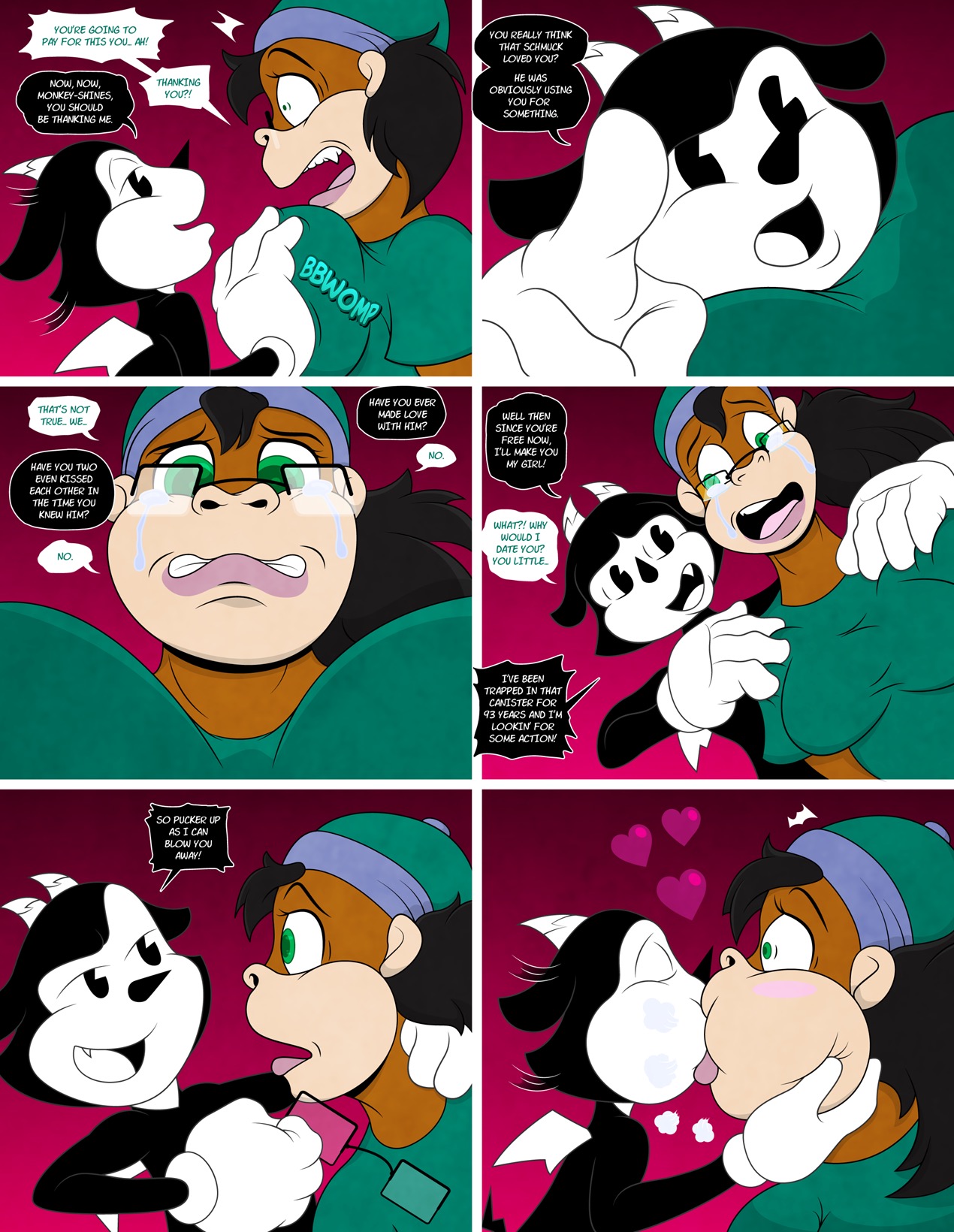 Felix the Fiend: "Let da Monkey Out" page 7 full