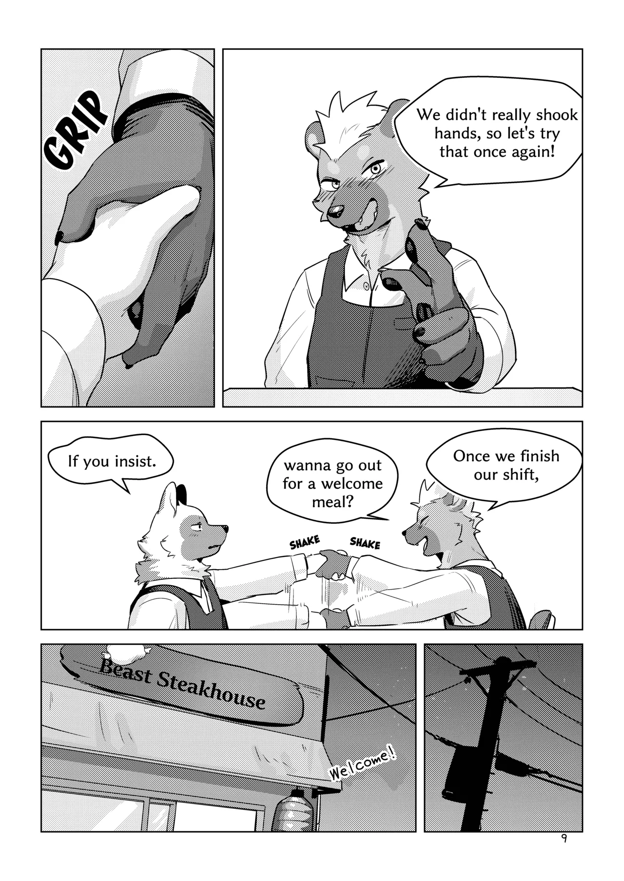 The other side of Beast Town Volume 1 page 8 full