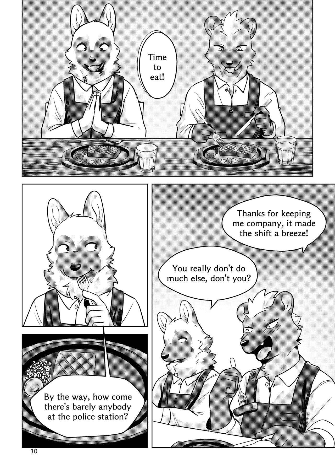 The other side of Beast Town Volume 1 page 9 full