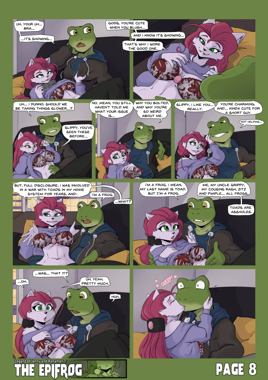 The Legend of Jenny and Renamon 7: The Epifrog page 8 full