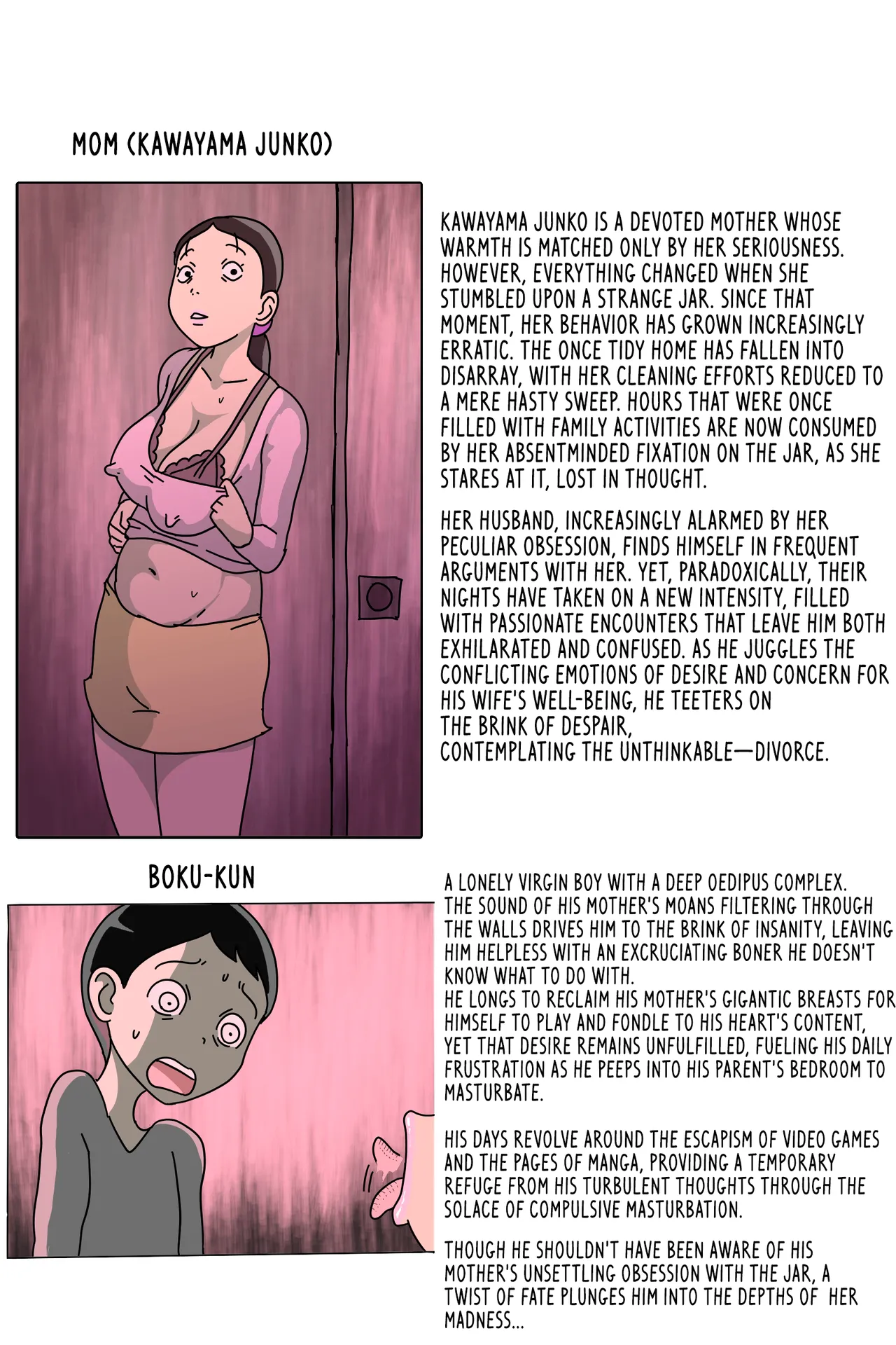 Tsubo mama. Sukebe guru i | My Mother, Ensnared by the Jar of Lust page 2 full