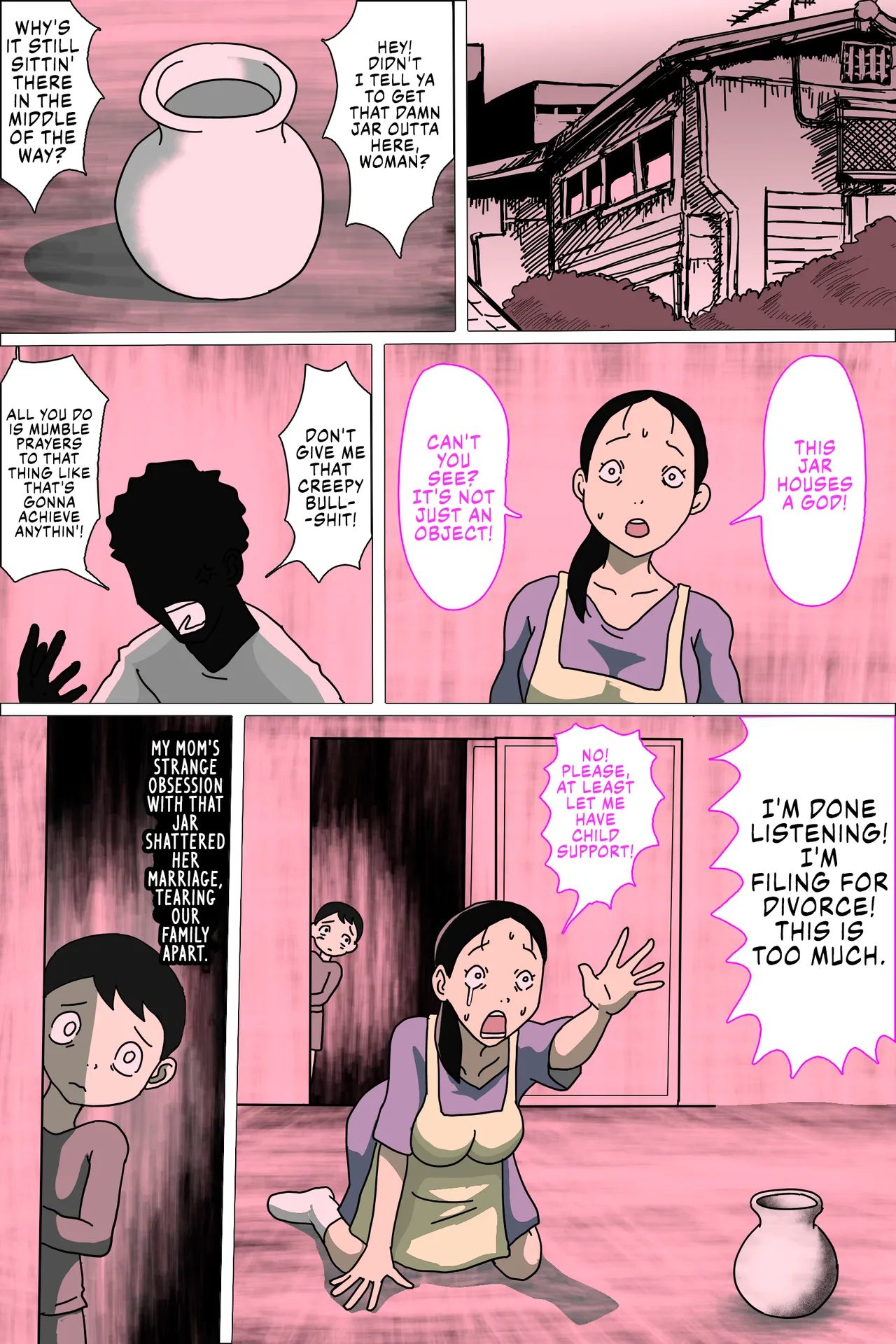 Tsubo mama. Sukebe guru i | My Mother, Ensnared by the Jar of Lust page 3 full