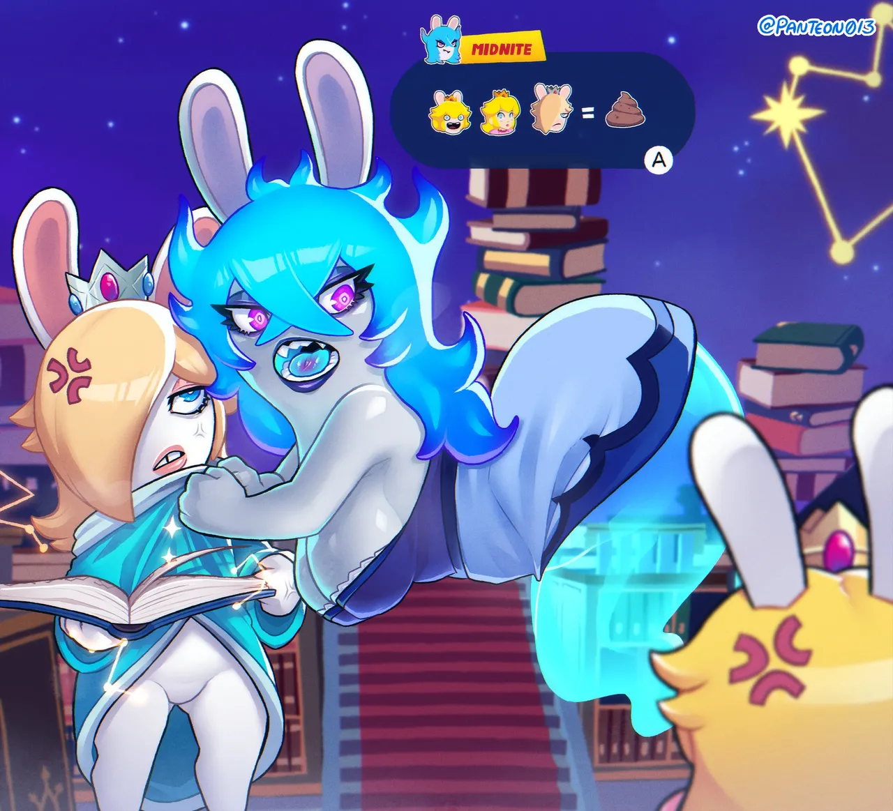 🐰🐰👸VS👻 page 1 full