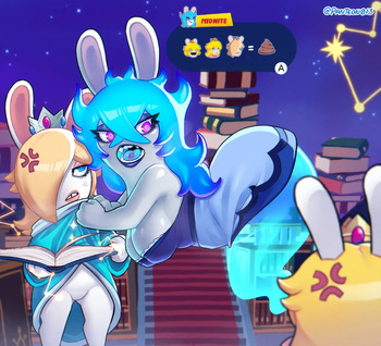 🐰🐰👸VS👻 cover