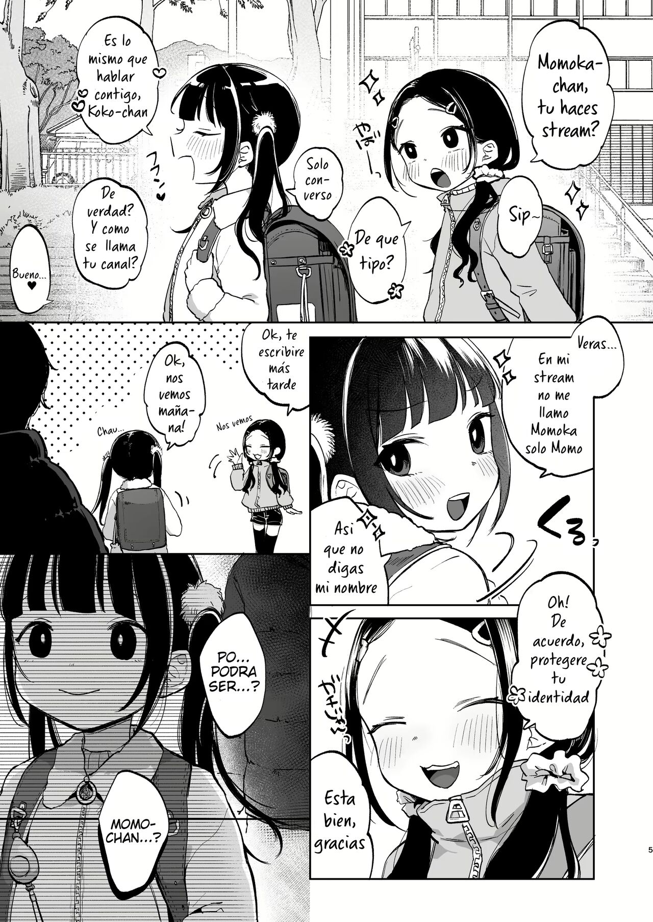 Shoumei Dekirun desu ka？Momo no Fan tte Koto | ¿Podrás Demostrar que Eres un Fan de Momo ？ page 5 full