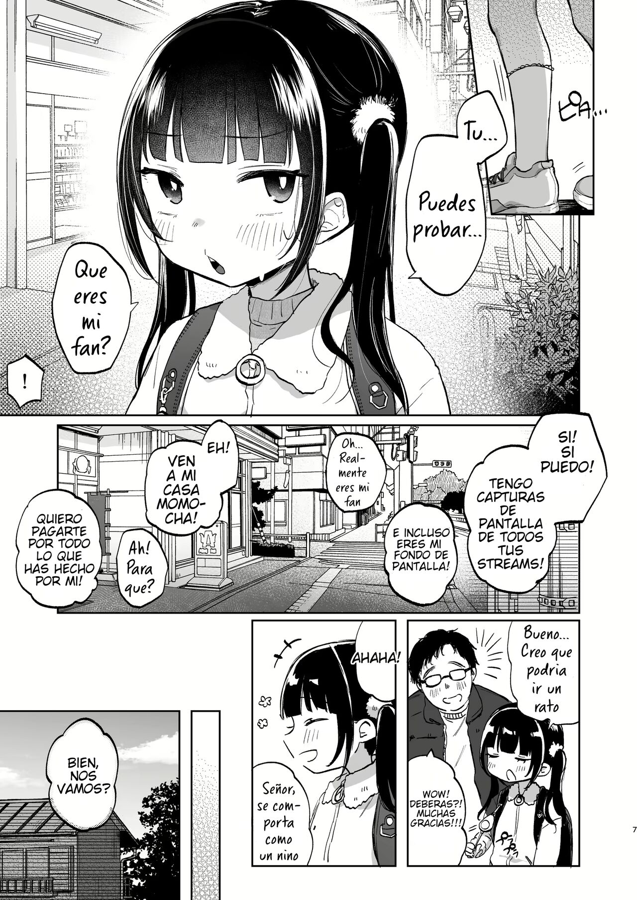 Shoumei Dekirun desu ka？Momo no Fan tte Koto | ¿Podrás Demostrar que Eres un Fan de Momo ？ page 7 full