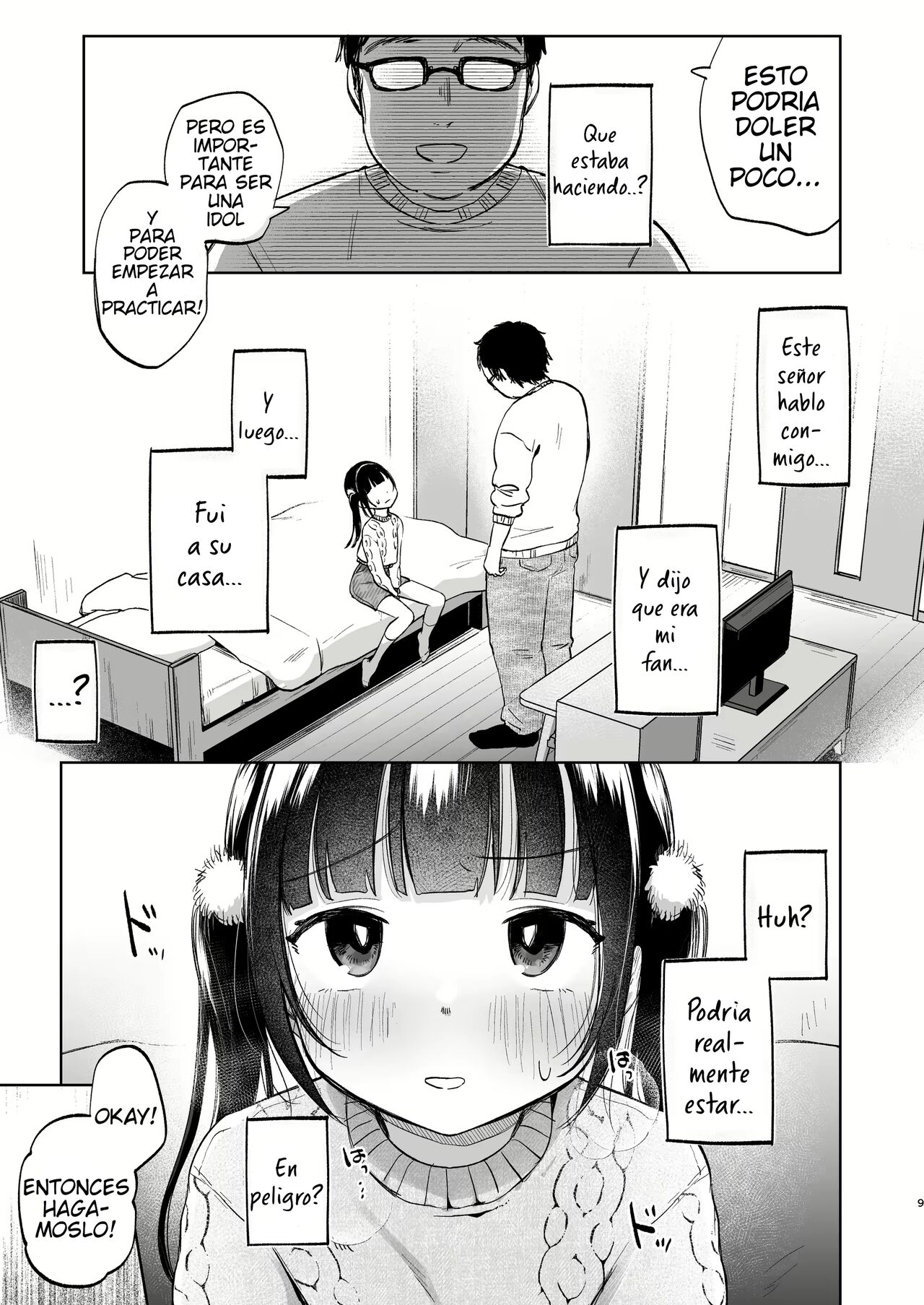 Shoumei Dekirun desu ka？Momo no Fan tte Koto | ¿Podrás Demostrar que Eres un Fan de Momo ？ page 9 full