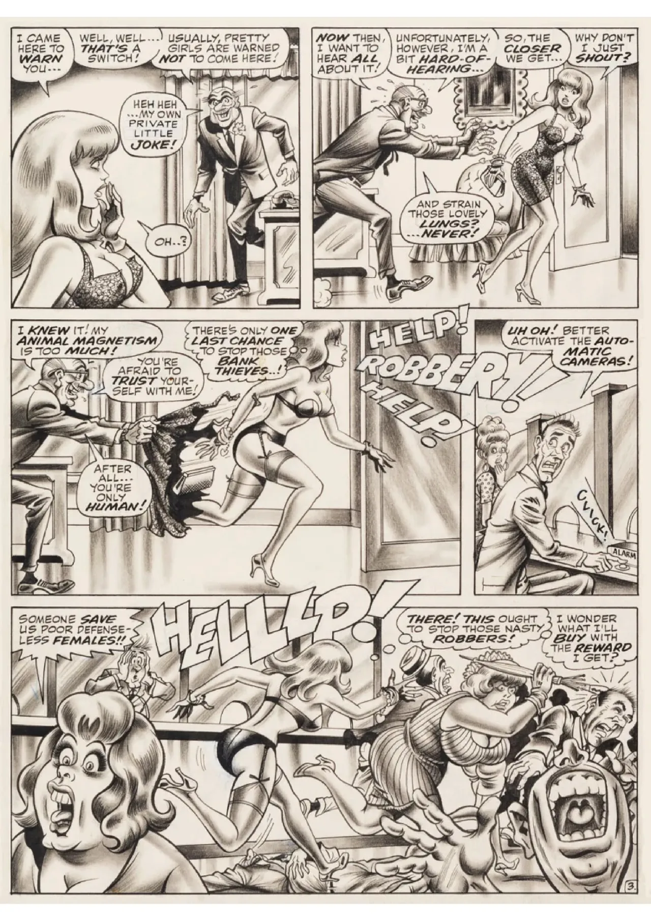 Pussycat - The Bombshell and the Bank! page 3 full