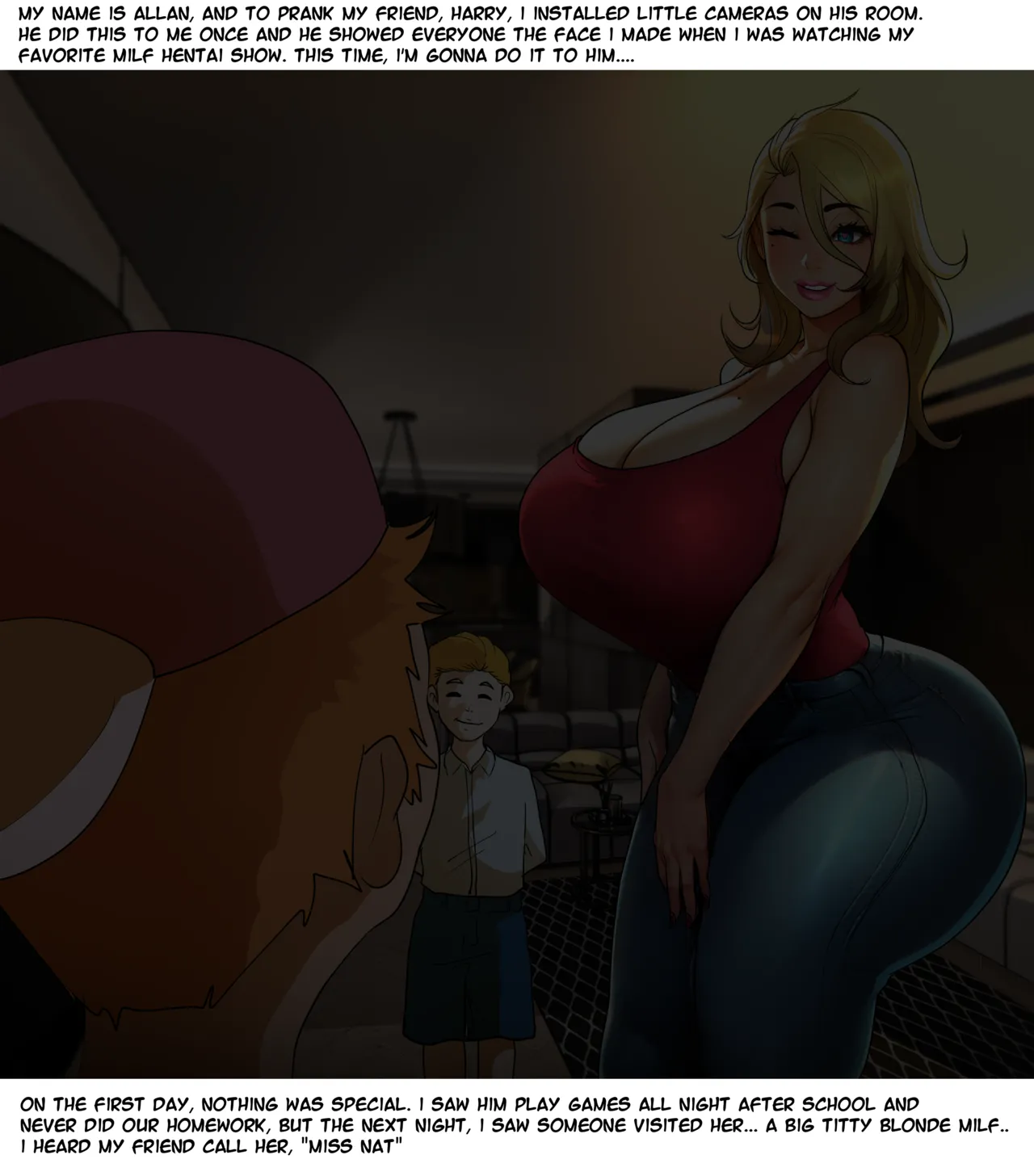 Spying on my Friend page 2 full