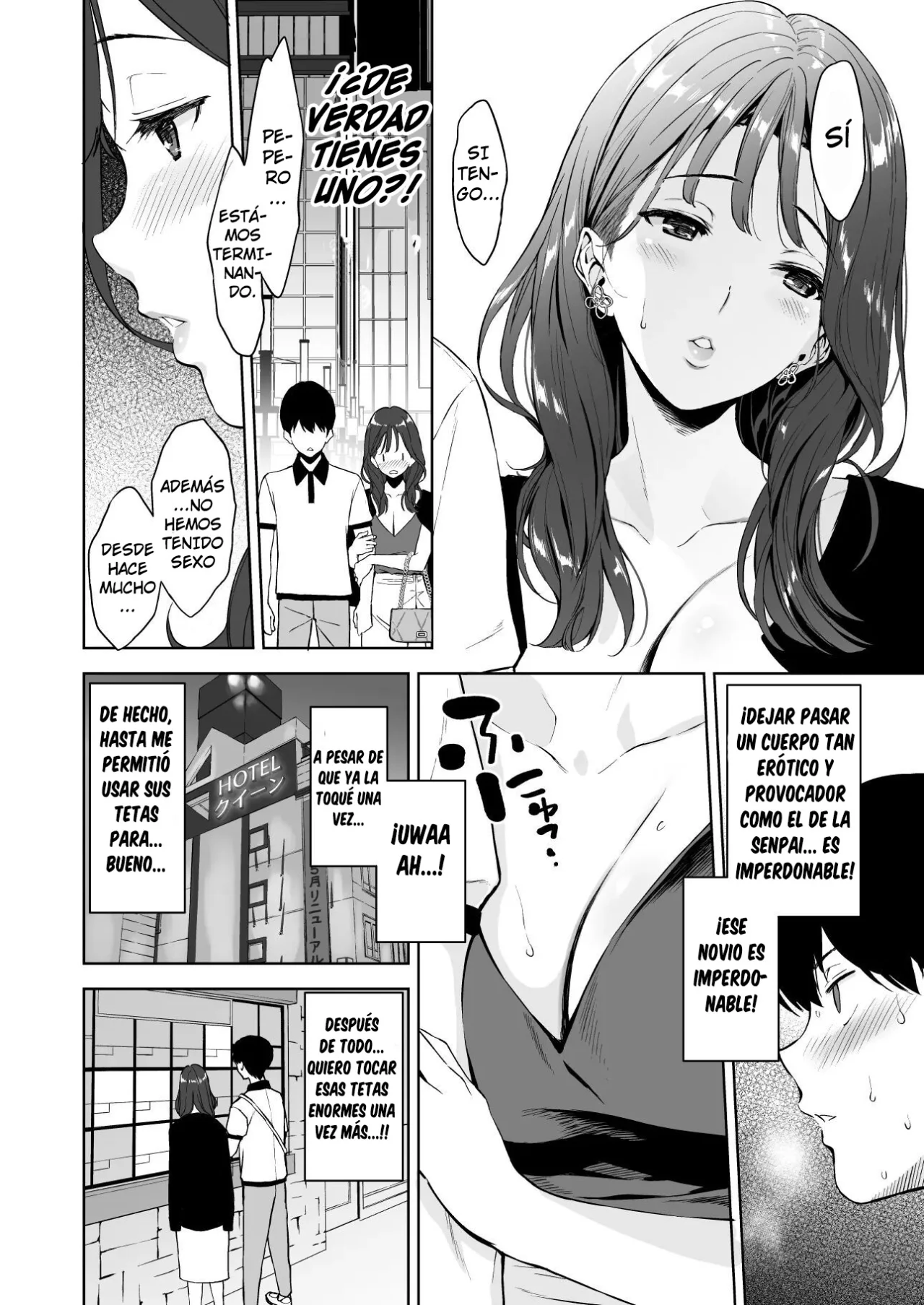 Binyuu no Kanojo ga Iru no ni Taisoubu no Bakunyuu ga Sasottekuru 2 page 7 full