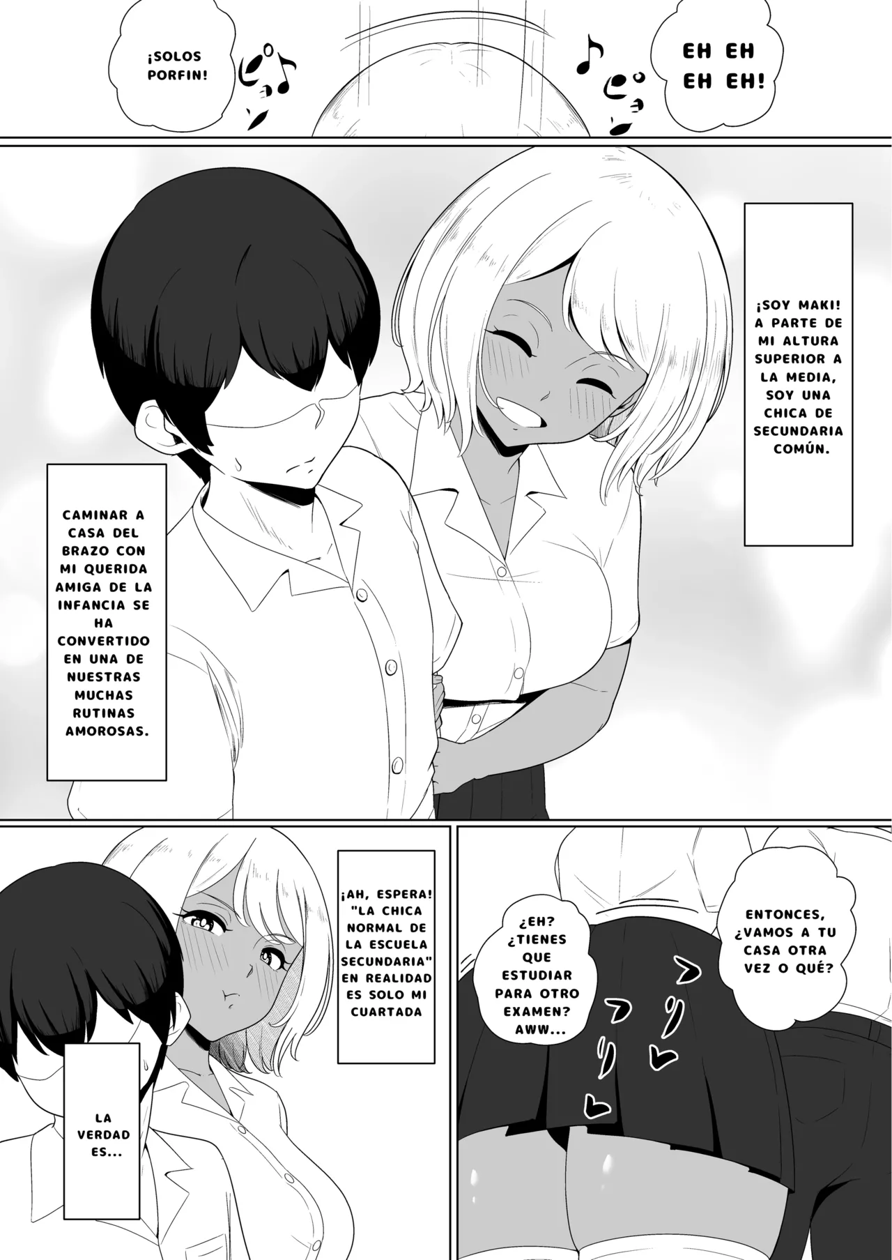 inma na Osananajimi no Sakunyuu Jijou ''Houkago Onedari Chichishibori Hen'' | ¡¿Ordeñar a Mi Amiga Súcubo de la Infancia?! ''¡Rogando que la Expriman Después de la Escuela!'' page 4 full