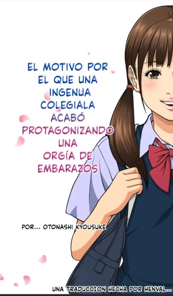 Sekenshirazu no JK ga Harabote Rankou AV de Shuen Suru Hame ni Natta Wake | El Motivo por el que una Ingenua Colegiala Acabó Protagonizando una Orgía de Embarazos cover