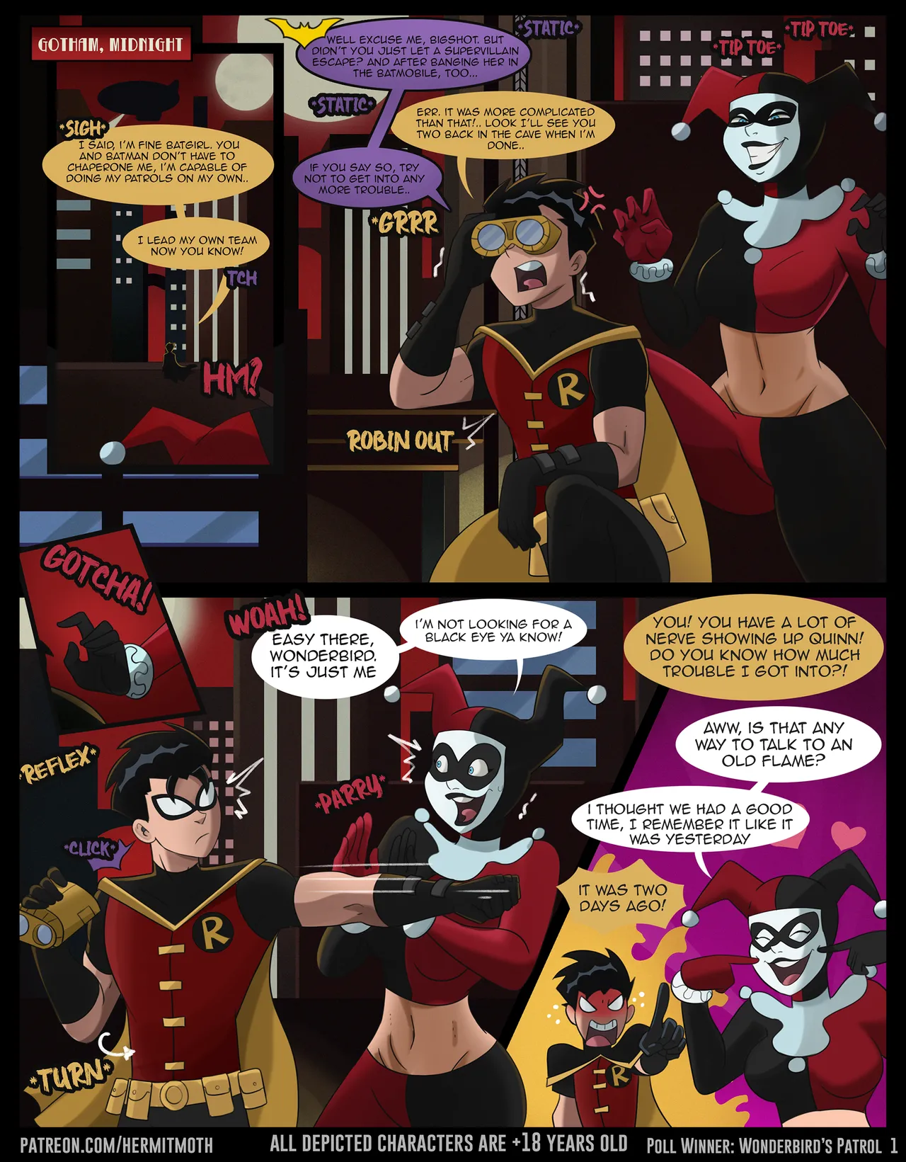 Harley and Robin: Second Shot of Crazy page 1 full
