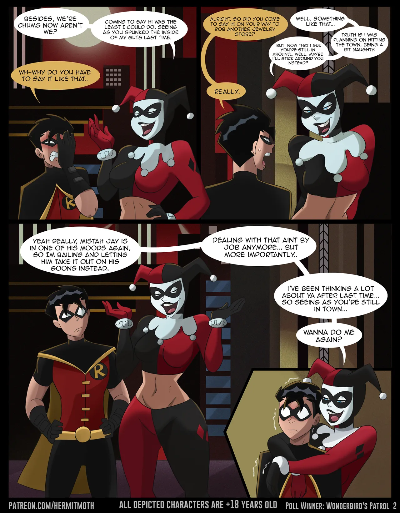 Harley and Robin: Second Shot of Crazy page 2 full