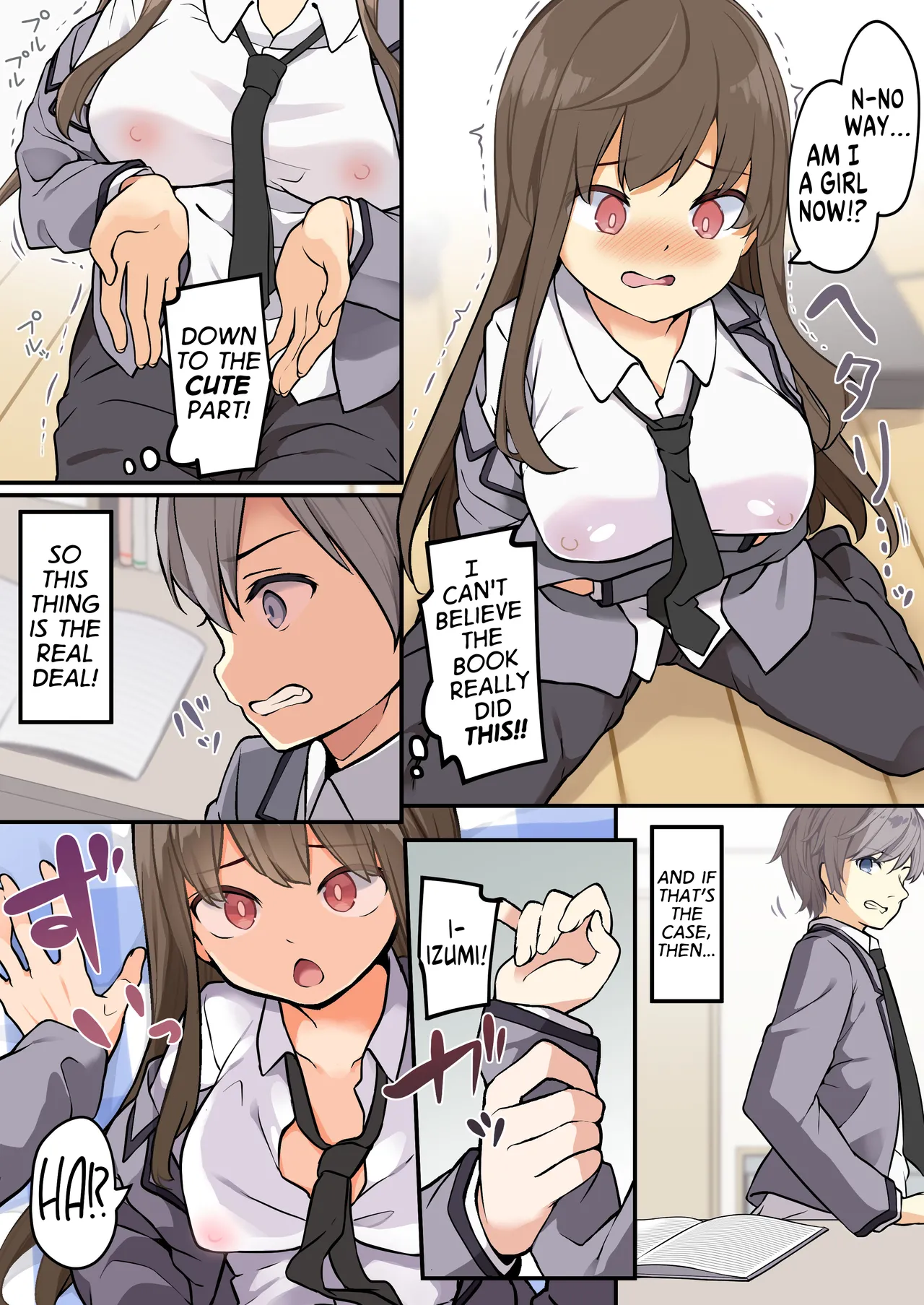 Yuujin o Ore no koto ga Daisuki na Onna no Ko ni Kaihen shitara Yandere-ka shite Ore Made Onna no Ko ni sareta Ken | How I was Turned Into a Girl by a Friend Whom I turned into a Chick Who's Madly in page 6 full