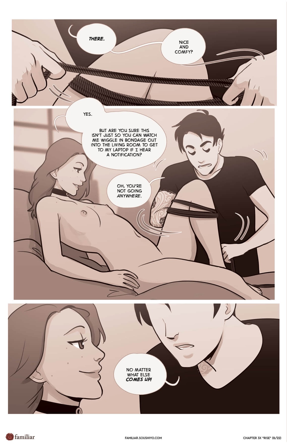 Familiar  - Act 3 - Chapter 18.5: Rise page 9 full