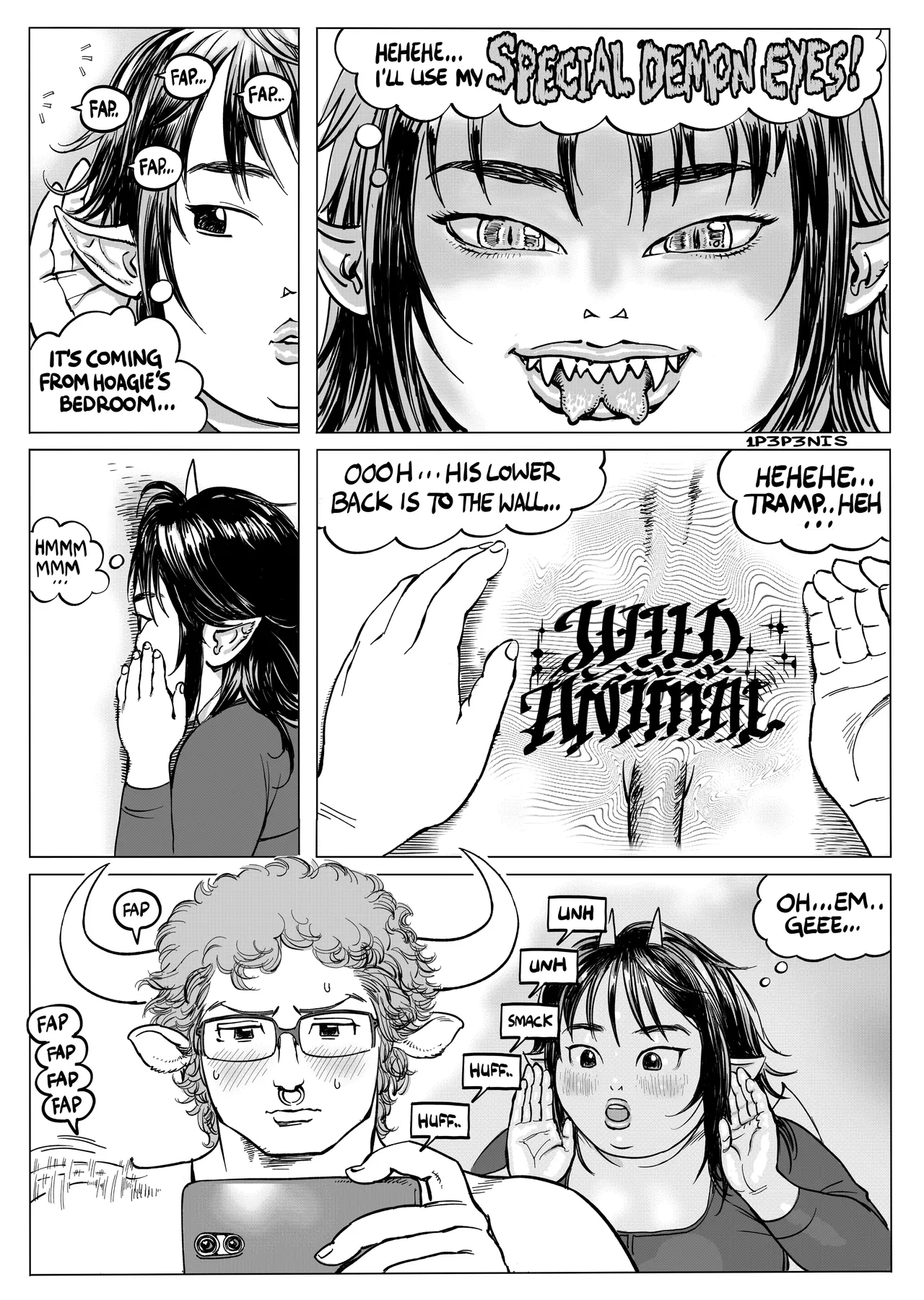 Angel and Hoagie in: FUCK ME, I DON'T CARE! page 3 full