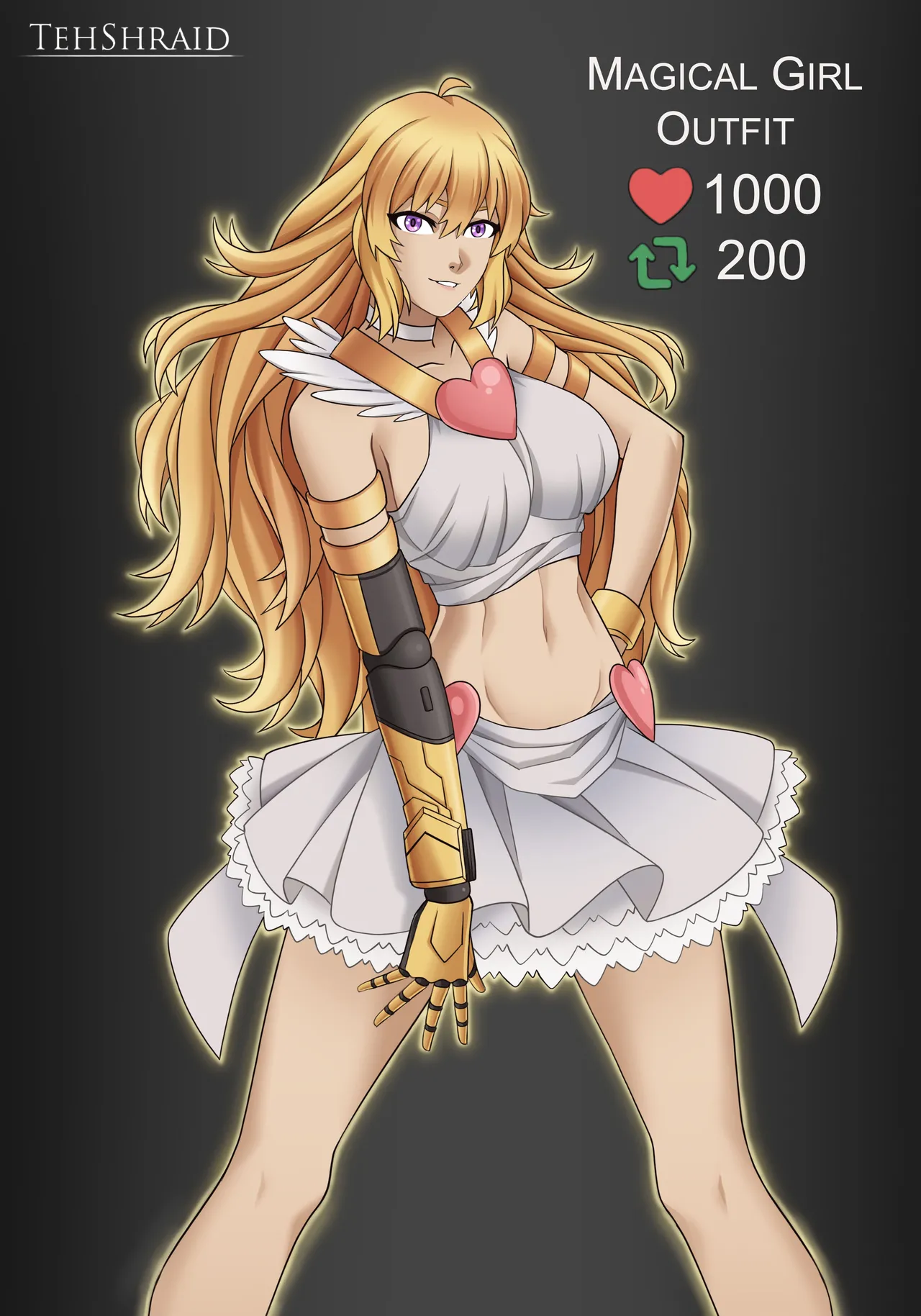 RWBY Yang Cosplay Game page 9 full