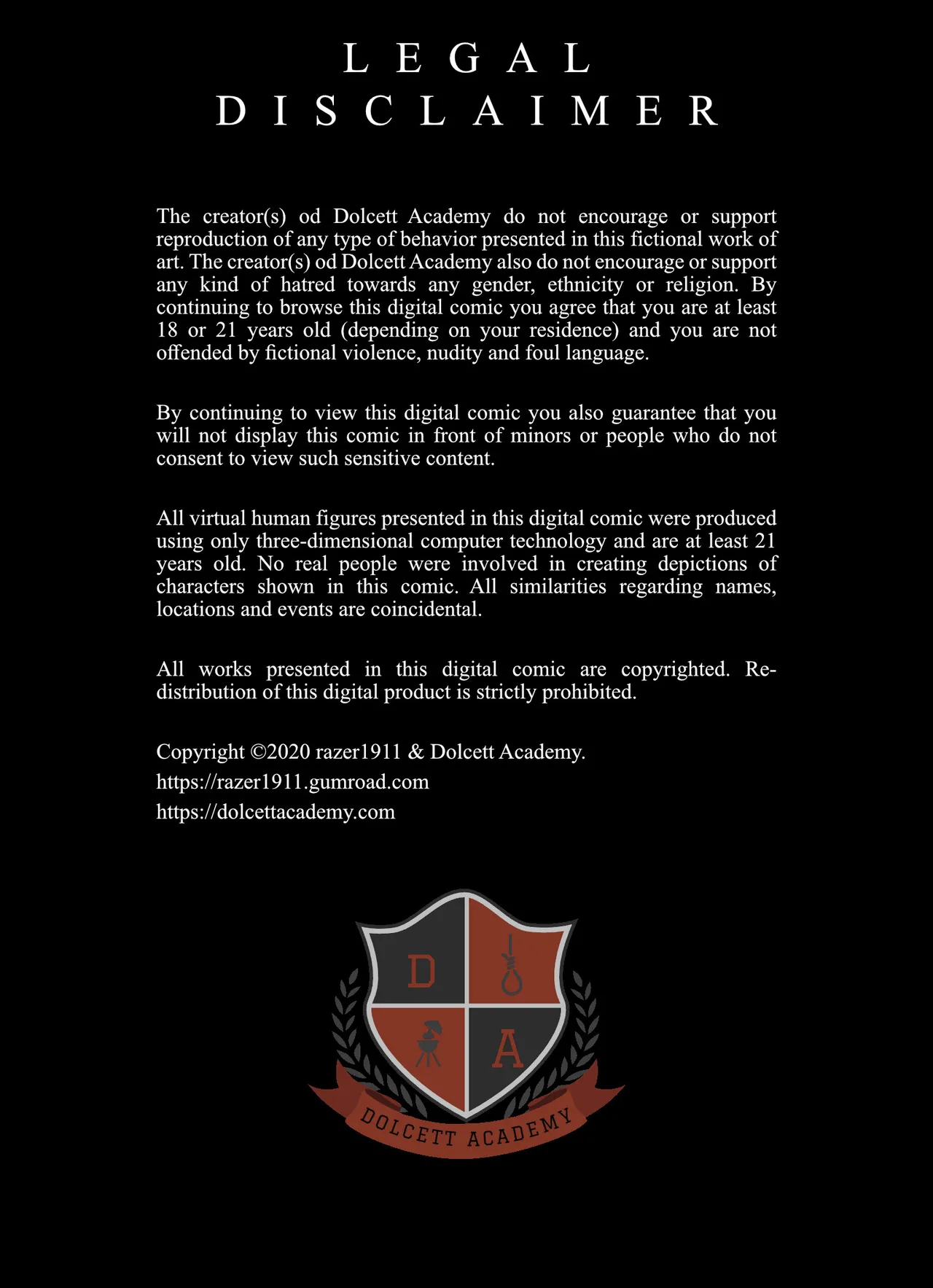 多尔赛特学院系列 第 11 卷 - 竞赛三部曲第 1 部分 page 2 full