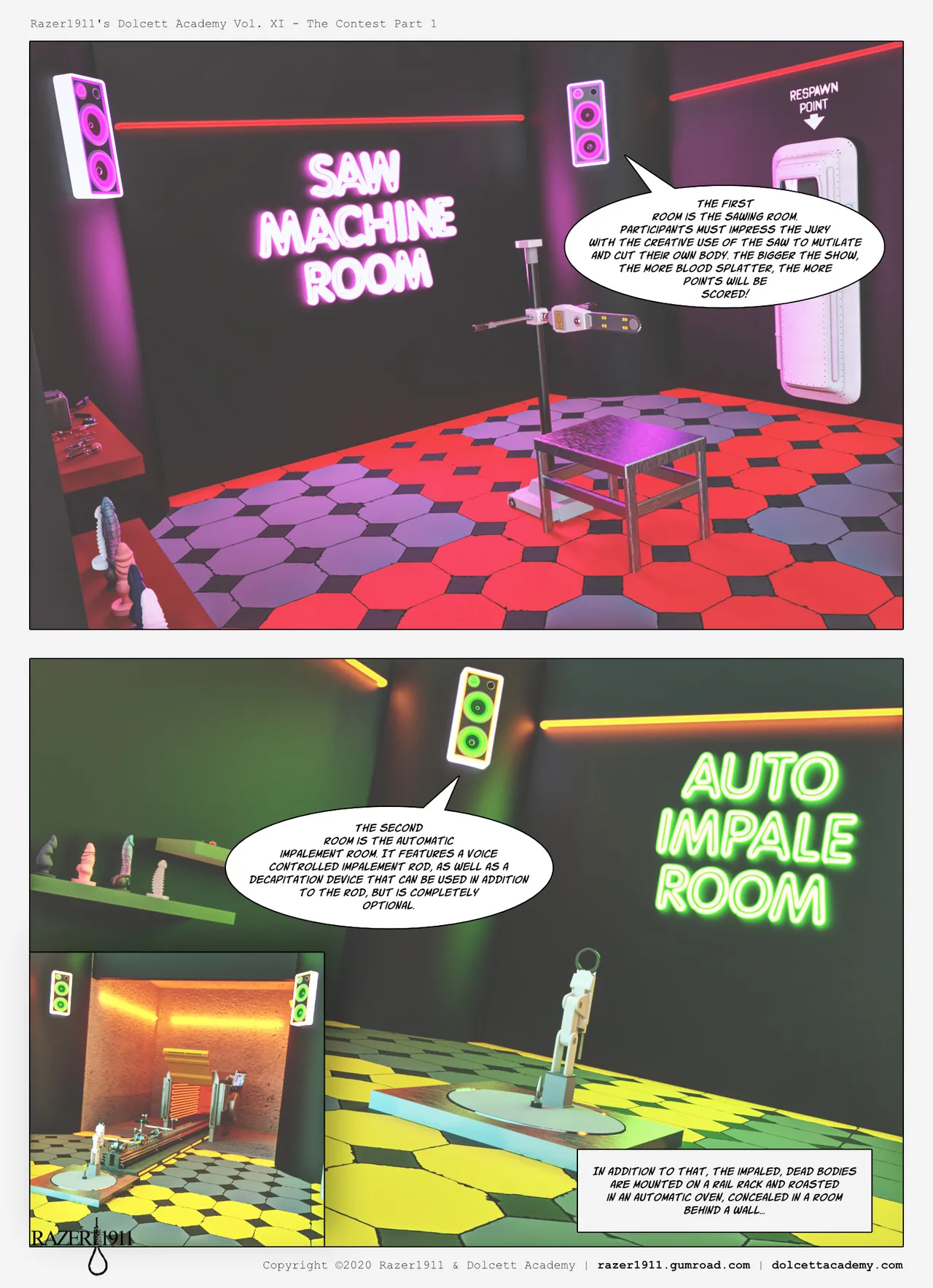 多尔赛特学院系列 第 11 卷 - 竞赛三部曲第 1 部分 page 4 full