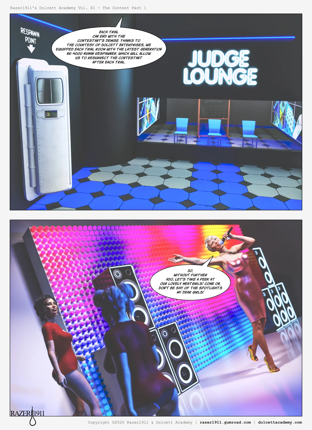 多尔赛特学院系列 第 11 卷 - 竞赛三部曲第 1 部分 page 6 full