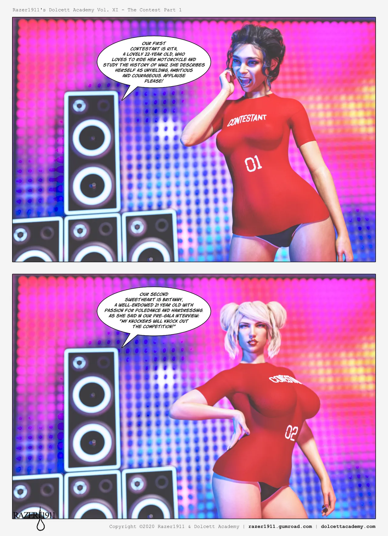 多尔赛特学院系列 第 11 卷 - 竞赛三部曲第 1 部分 page 7 full